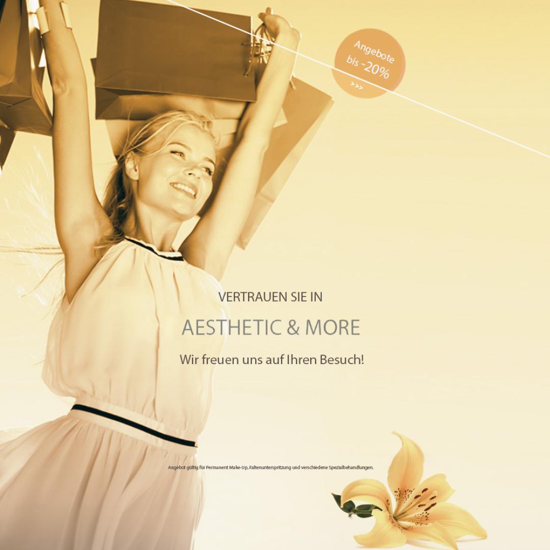 Aesthetic & More Jubiläum und Angebote